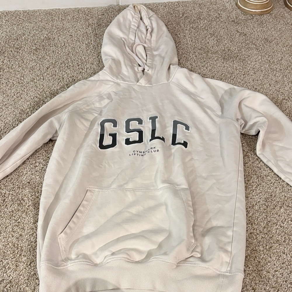 Gymshark Cream Hoodie
